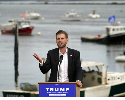 特朗普的兒子埃里克（Eric Trump）表示，大選結束後願意為調查提供協助。AP