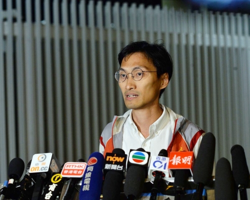 朱凱廸指，獲安排到政府眼科診所做「激光治療」。資料圖片