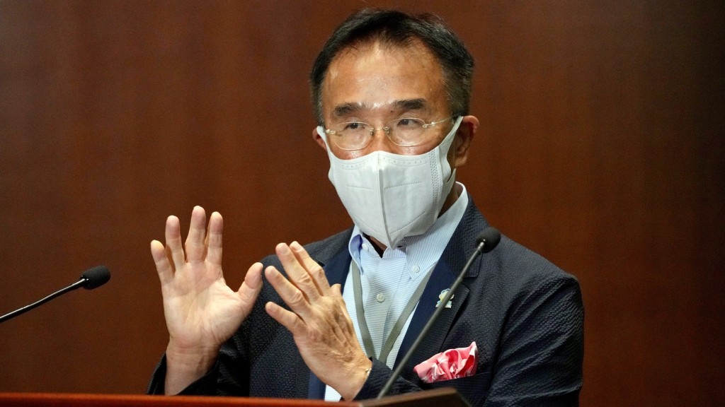 田北辰指,去年已要求政府立法強制舉報虐兒。資料圖片