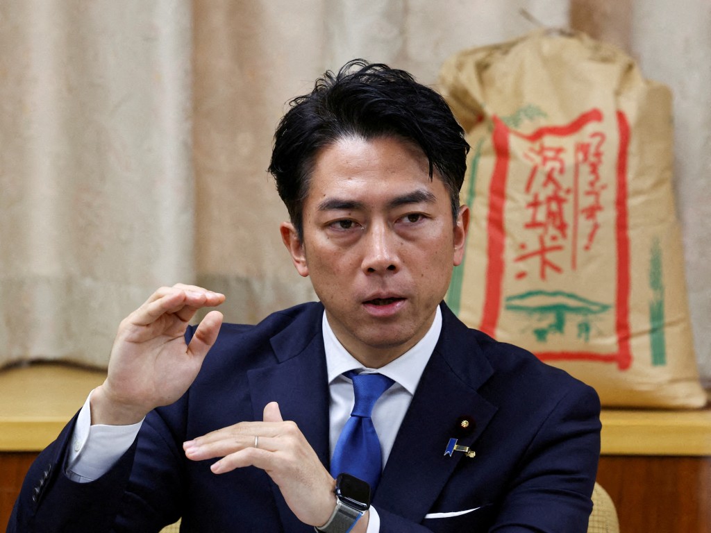 小泉進次郎支持率居第2位。路透社