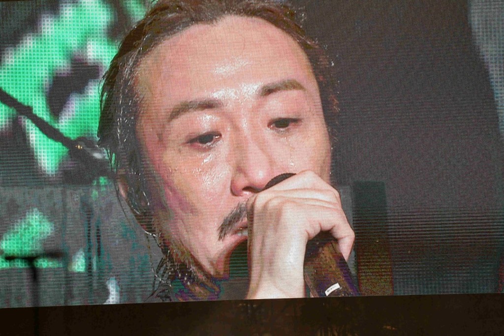 鄭中基講到落淚。