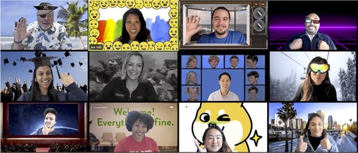 新版本有滤镜功能让用户化身为独角兽、戴上眼罩成为海盗船船长，或佩戴护目镜漫步于宇宙。