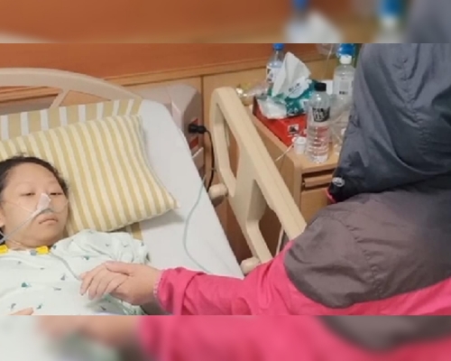 25歲洪姓女子終可在臨終前與生母重聚一次並好好道別。網上圖片