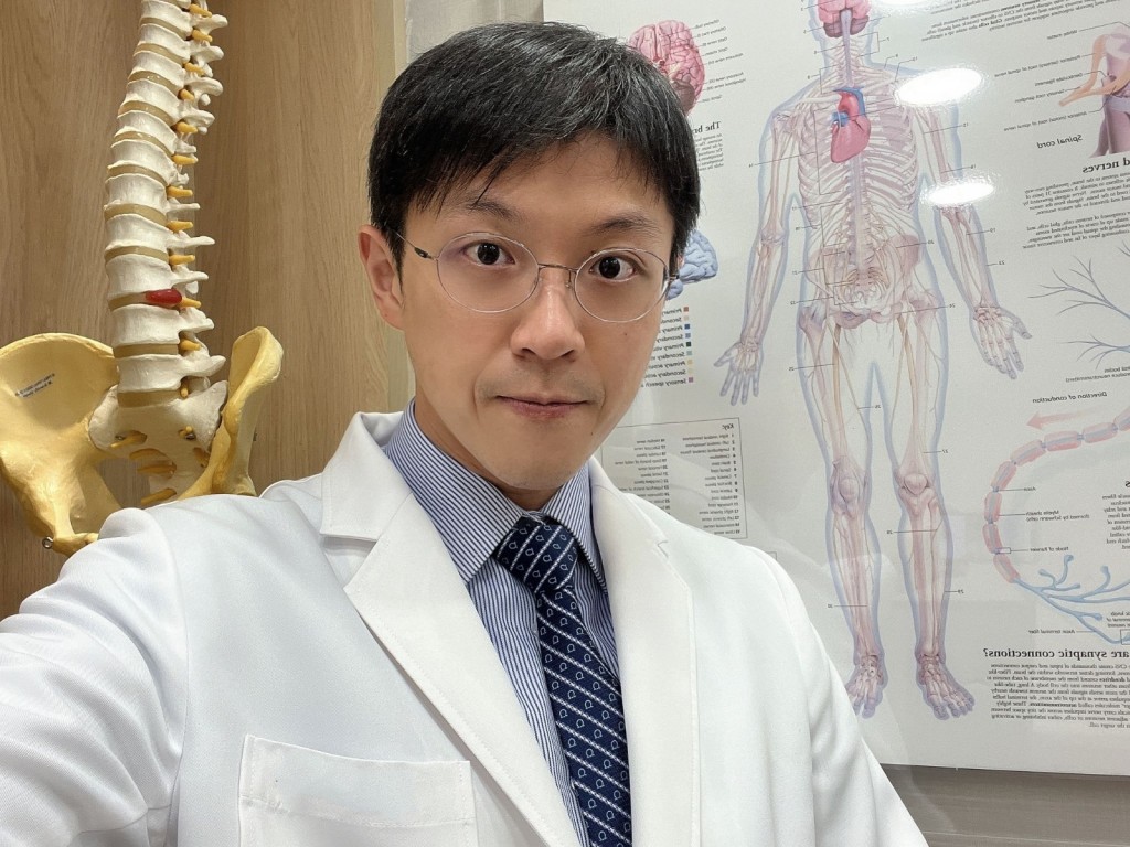 臨床營養學家及脊醫王俊華（圖片來源：受訪者提供）