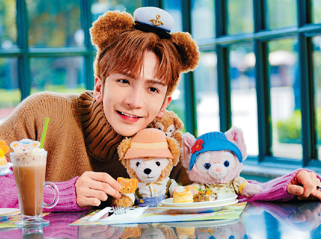 ■Anson Lo指為主題樂園拍攝宣傳影片可以找回童心。