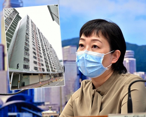 張竹君指，患者居於梨木樹邨5座，平日較多去街市買餸及去兒子家照顧孫女。