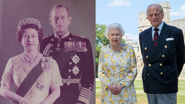 英女皇與菲臘親王相守74載，兩人育有4名子女。