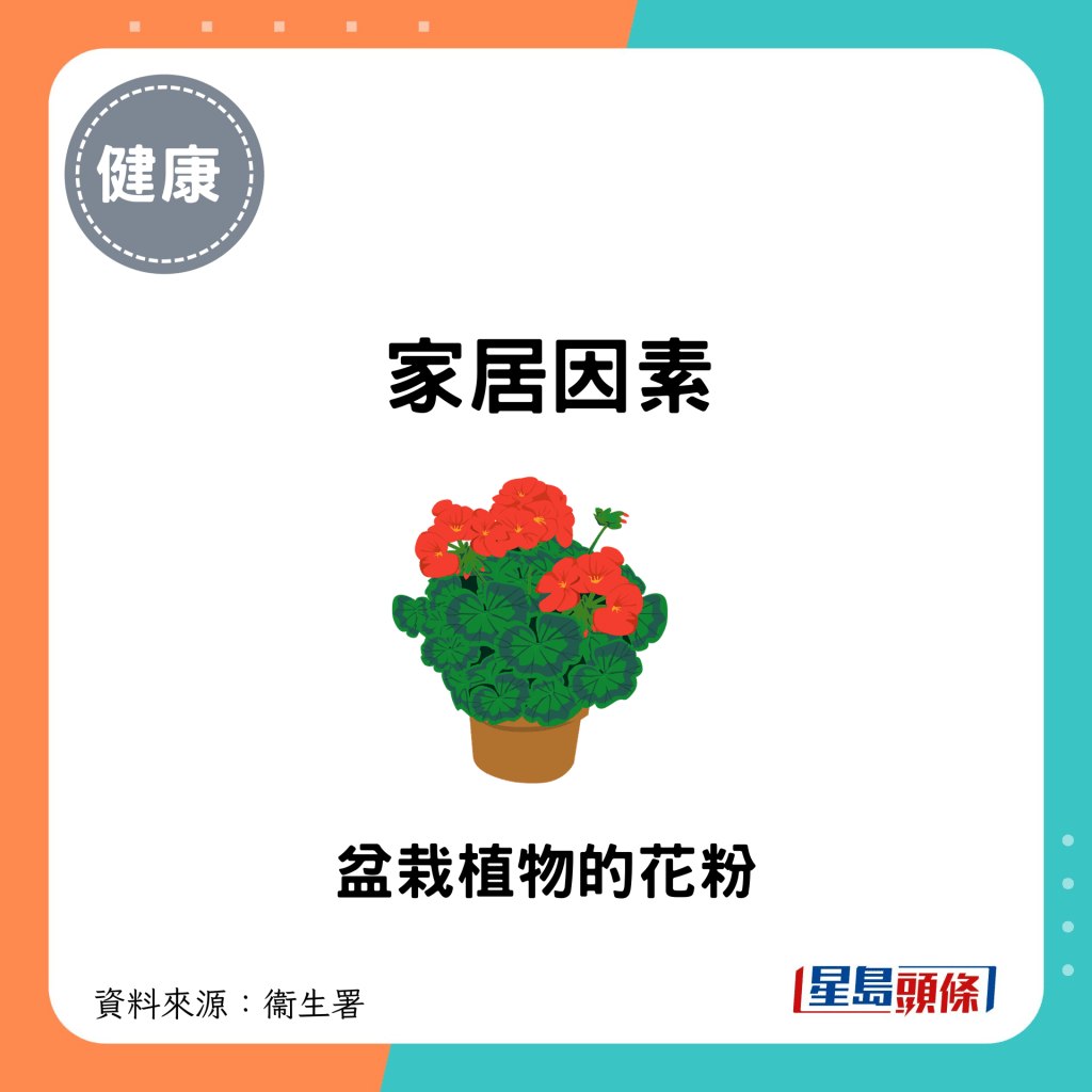 盆栽植物的花粉