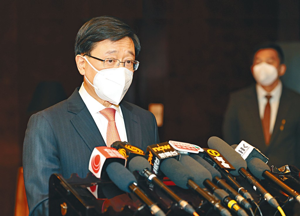 特首李家超昨出席一項活動時表示,已要求亞洲欖球總會調查事件及作出交代。