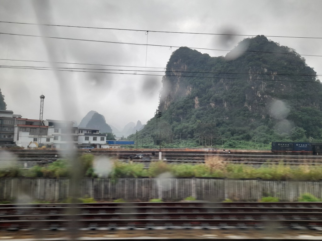 雨中桂林別有一番景致。
