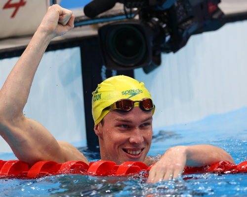 史杜比曲克奪男子200米蛙泳金牌。Reuters