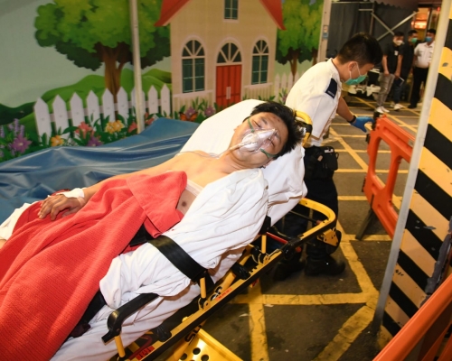 男子傷重送院。