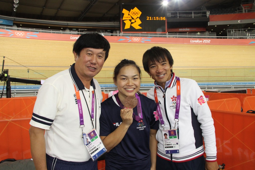 李慧诗于2012年伦敦奥运会赢得铜牌。资料图片