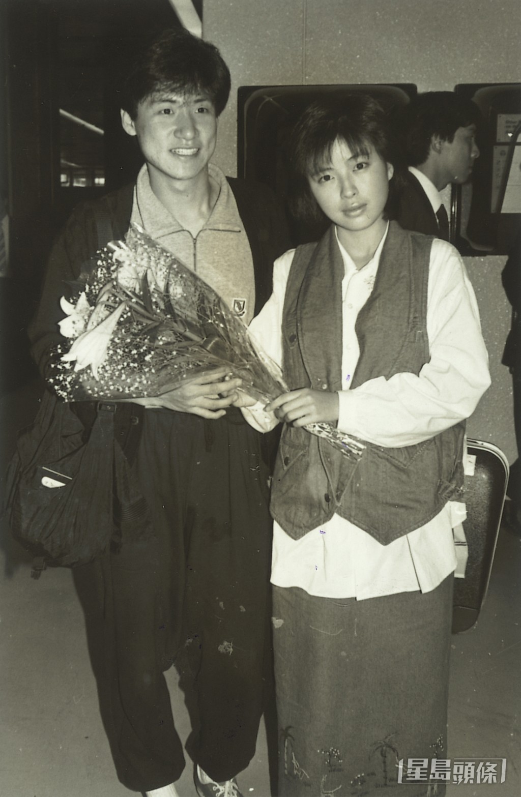 在1986年张学友和罗美薇因为电影《痴心的我》而拍拖。