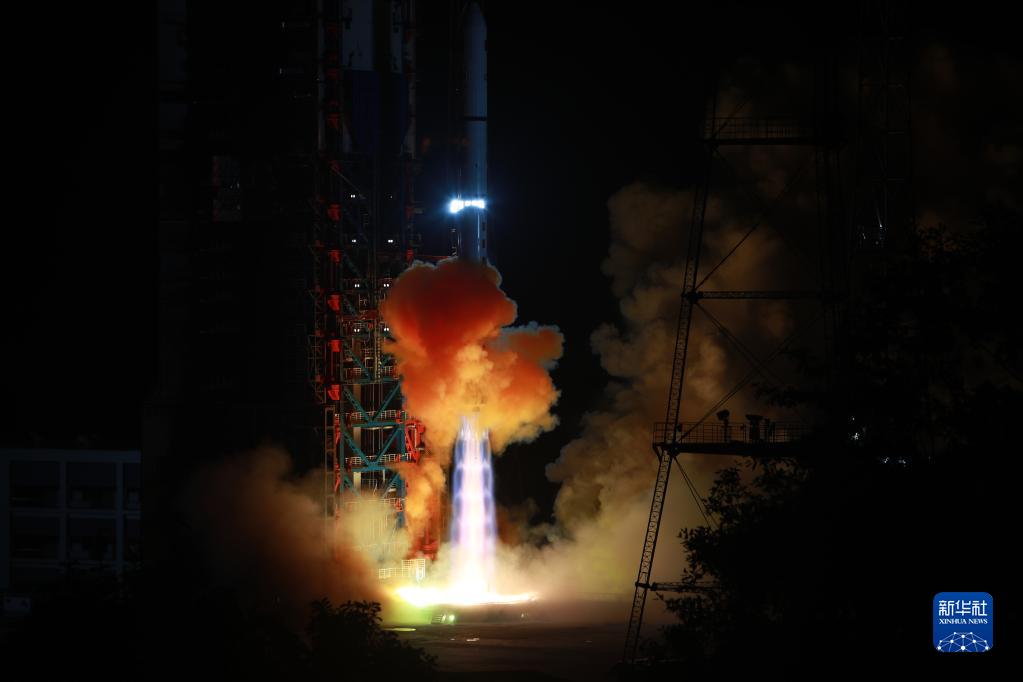 此為長征系列運載火箭第444次飛行。新華社圖片