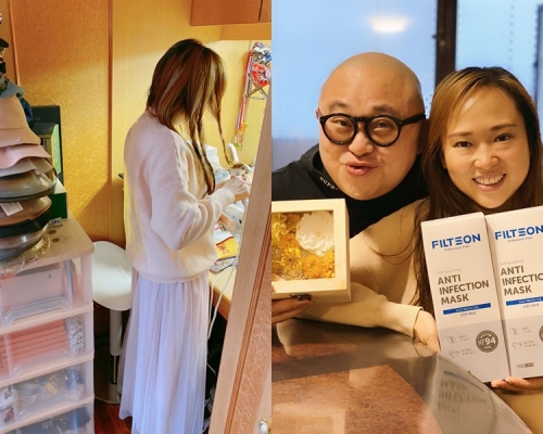 Bob影到老婆背影又瘦又少女Feel以迎合他「咬老軟」發文。