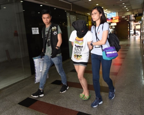 33歲姓張女子涉嫌販毒被捕。
