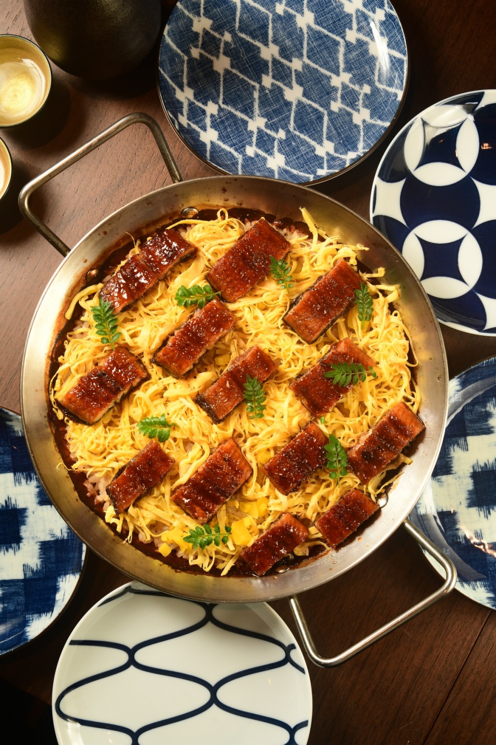 Paella $468 將日式鰻魚飯以西班牙燴飯方法烹調而成，飯粒分明煙韌帶點焦香、層次豐富。