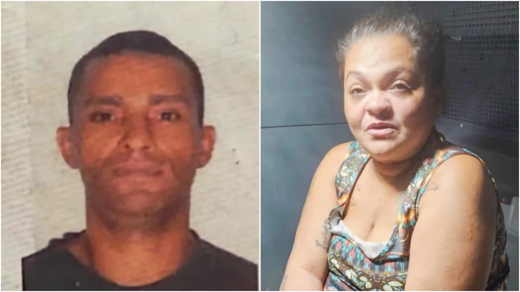 維森特（右）承認殺害男友席爾瓦。 X