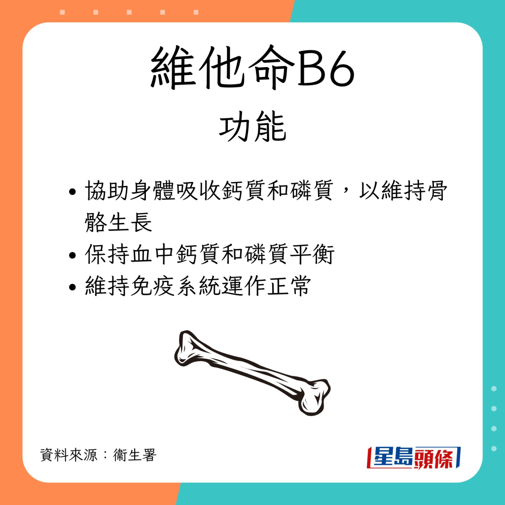 维他命B6 功能