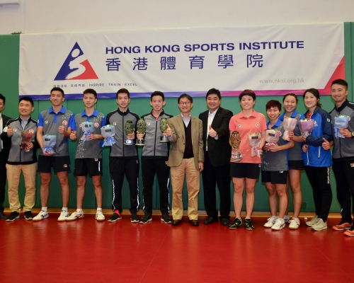 港隊在總決賽拿下一金一銀，當中黃杜配的金牌更為備戰東奧注下強心針。 梁柏琛攝