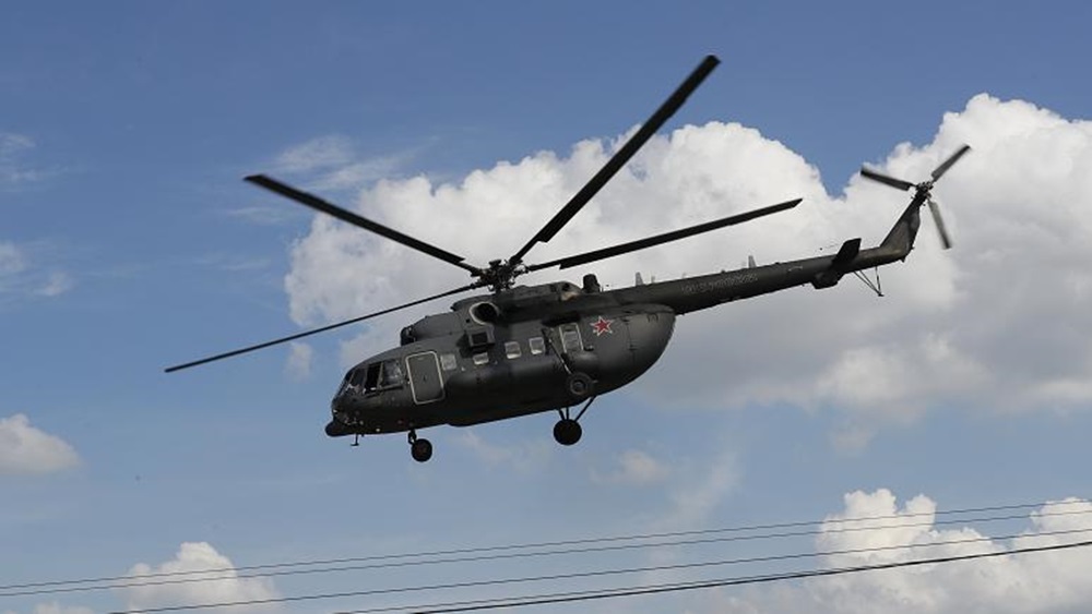侵犯愛沙尼亞領空的是米8直升機。資料圖片