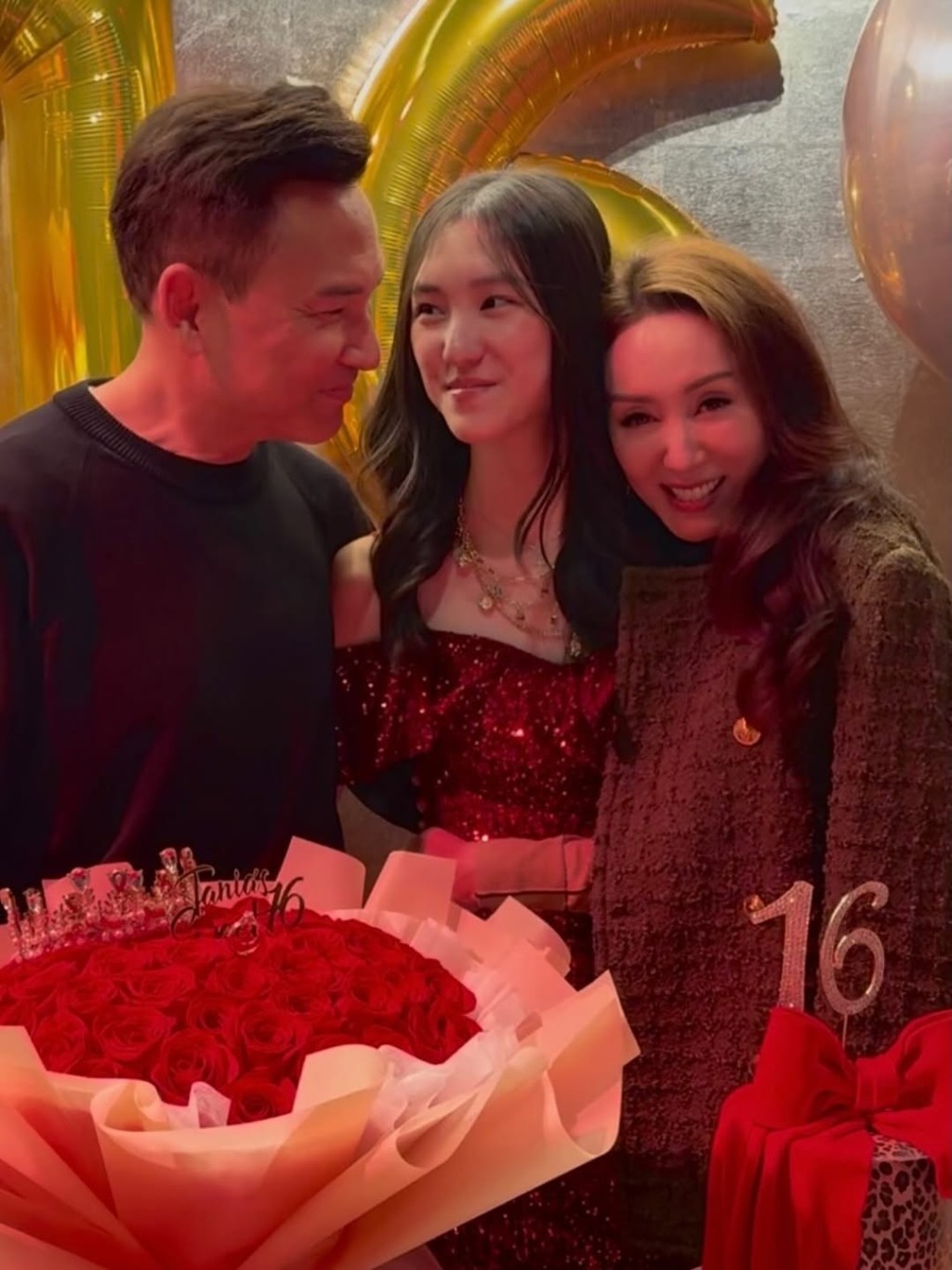 林天若感謝媽媽:「Thank you so much mama」。 林天若感謝媽媽:「Thank you so much mama」。