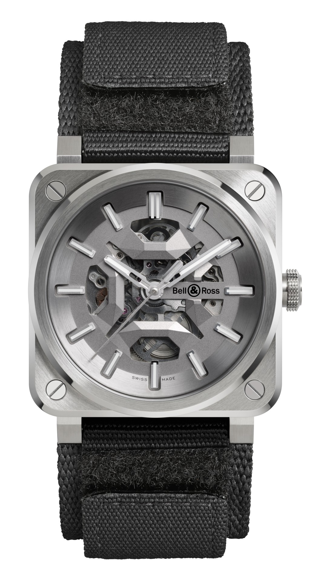 Bell & Ross BR-03 Skeleton Grey Steel ,錶殼:41mm不鏽鋼 / 機芯:BR-CAL.328自動 / 限量:250枚 / 售價:$42,600。 Bell & Ross BR-03 Skeleton Grey Steel ,錶殼:41mm不鏽鋼 / 機芯:BR-CAL.328自動 / 限量:250枚 / 售價:$42,600。