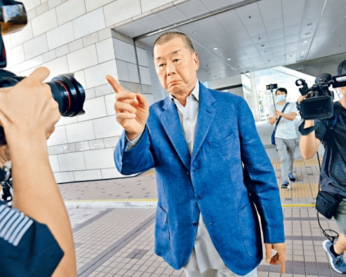 壹傳媒創辦人黎智英。 資料圖片