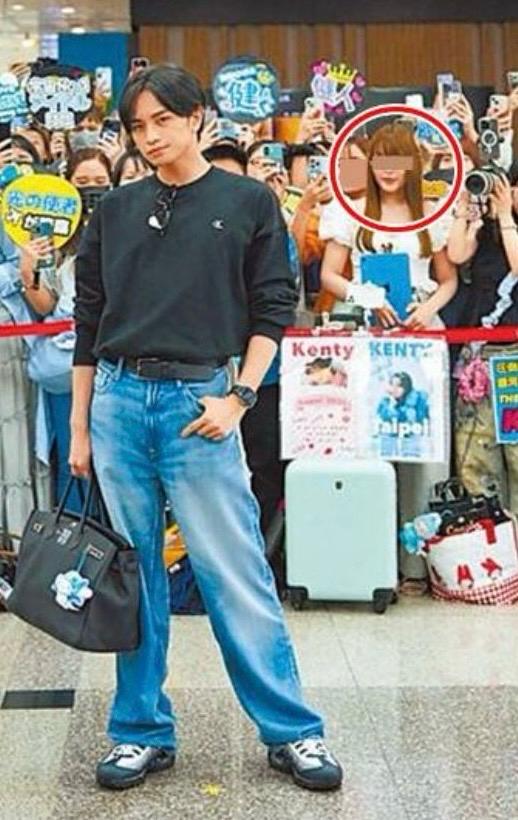 中島健人日前在台北舉行首個個人演唱會，期間發現一名日本女子以假身份入場。