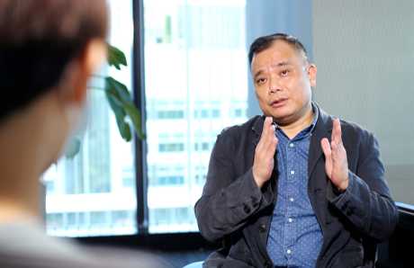 林志偉指自己是個喜歡接受新挑戰的人，對所有新事物持開放態度。