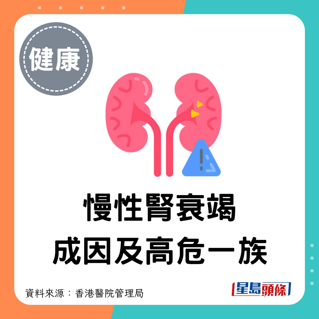 慢性肾衰竭成因及高危一族