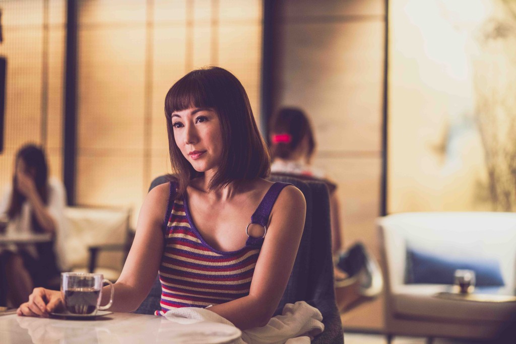 劉心悠很高興再與偶像梁家輝合作。