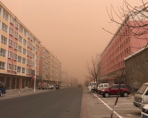 現時北京空氣質量為嚴重污染。(網圖)