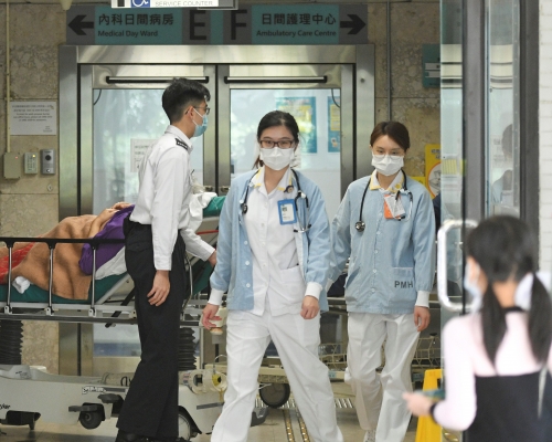 林鄭月娥感謝醫管局轄下醫院、診所內的所有醫護人員。