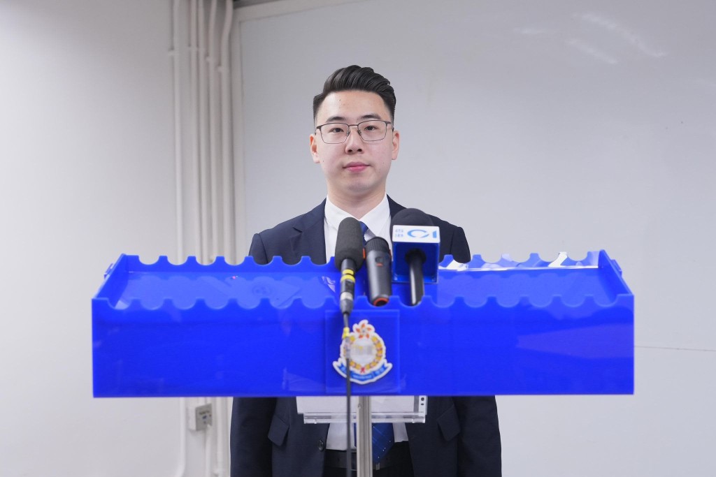 大埔警區刑事調查署理總督察石家輝。