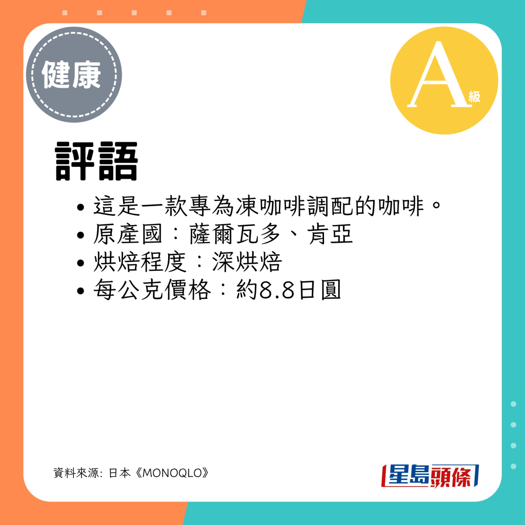 这是一款专为冻咖啡调配的咖啡。