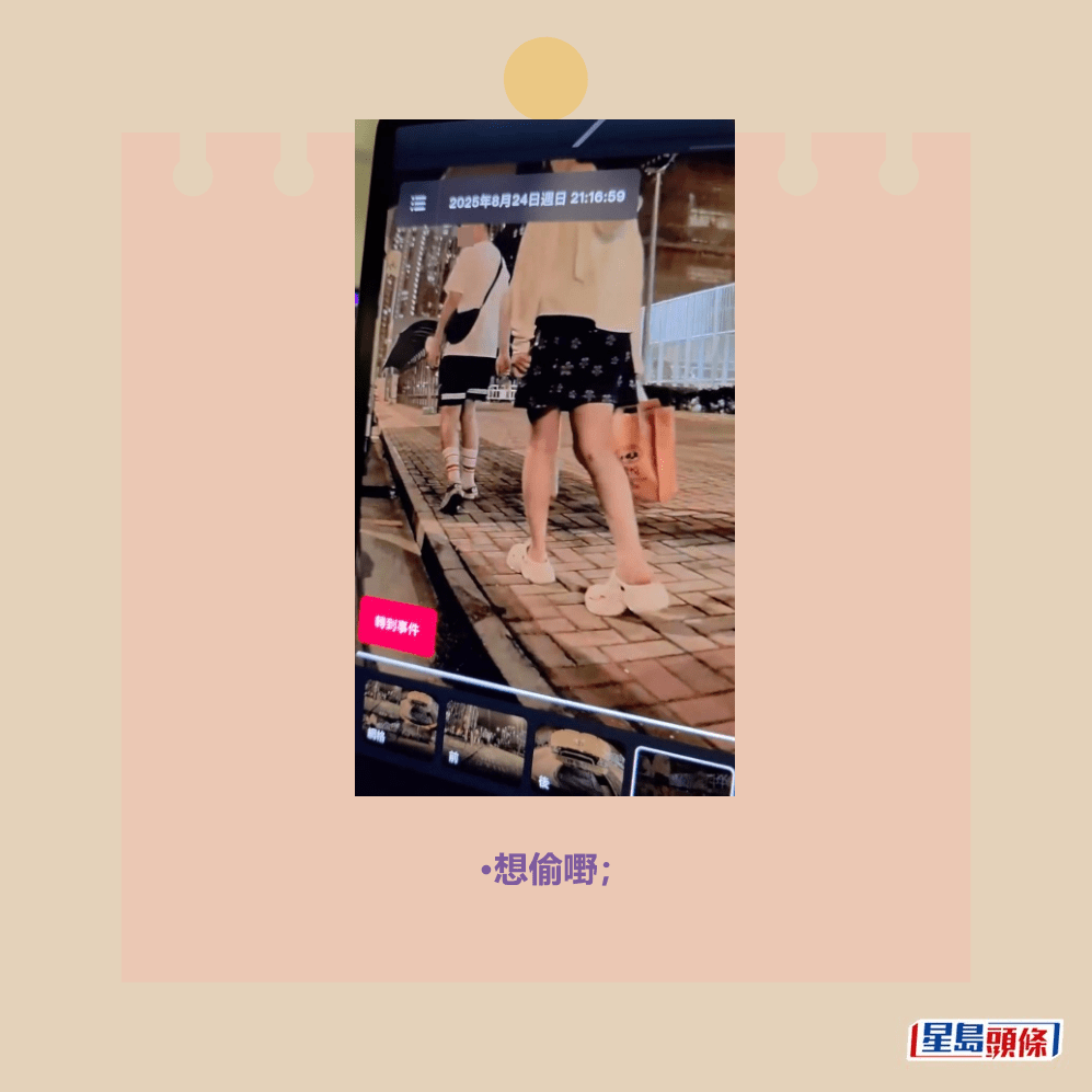 •想偷嘢;fb「車cam L(香港群組)」截圖 •想偷嘢;fb「車cam L(香港群組)」截圖