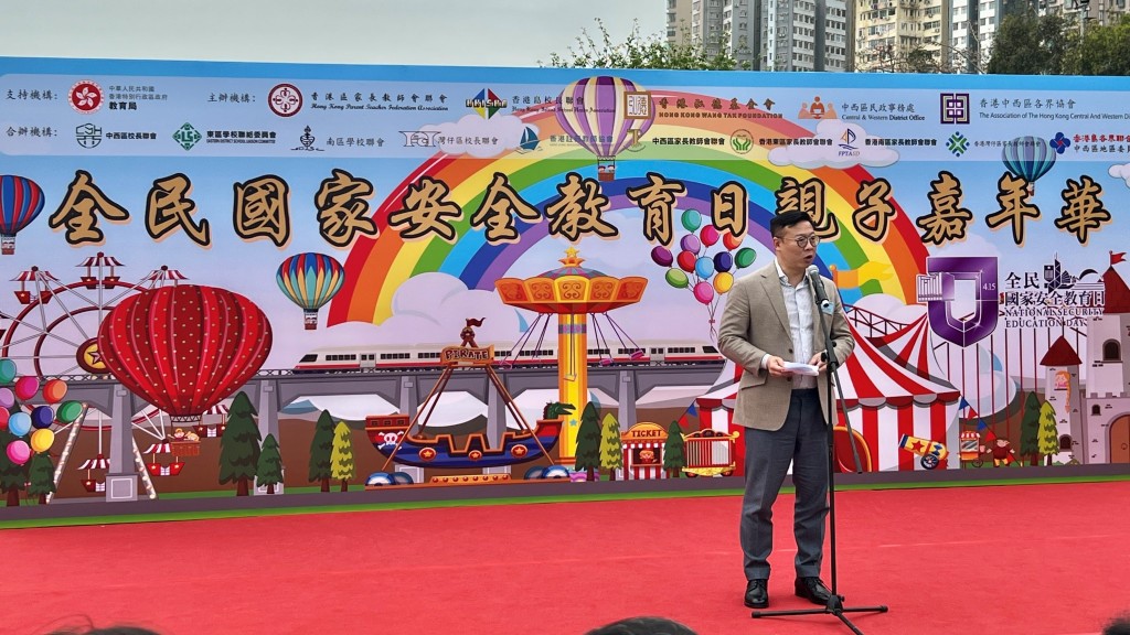張國鈞 : 政府須與時並進修訂法律  才能抵抗賊人來犯確保國家安全。政府新聞處