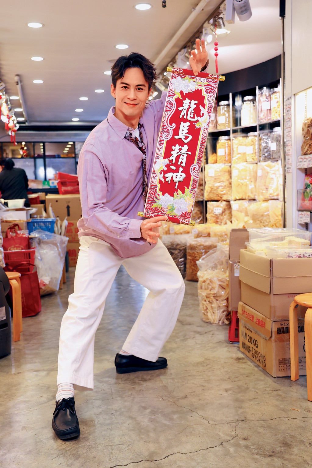 朱鑑然展望馬年，希望挑戰更多元的角色。