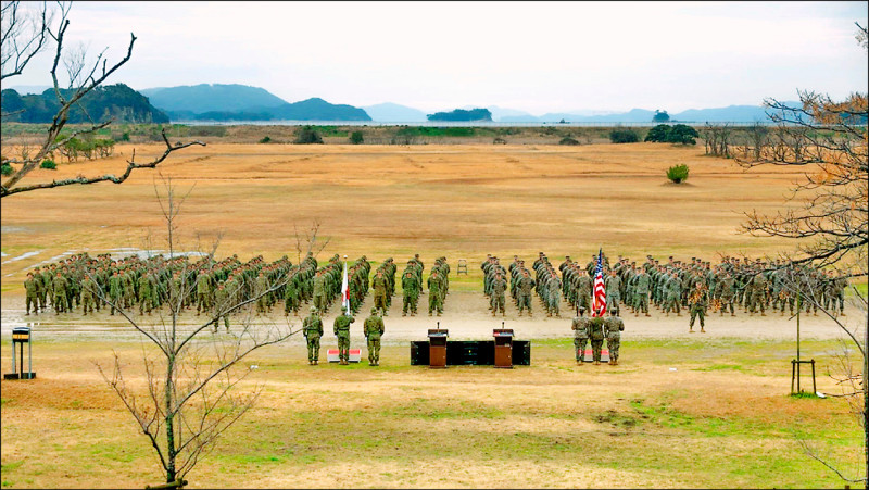 美日兩軍聯合軍演，劍指中國。