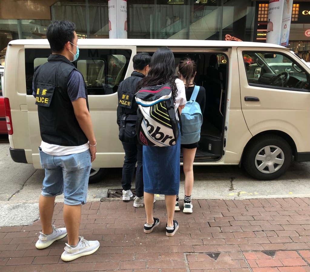 多人被捕。警方圖片