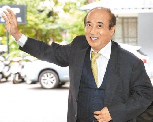 台灣前立法院長王金平宣布一定選總統。網上圖片