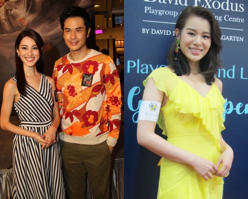 胡杏兒撐鄭嘉穎快脆做老竇，恭喜定對方結婚。