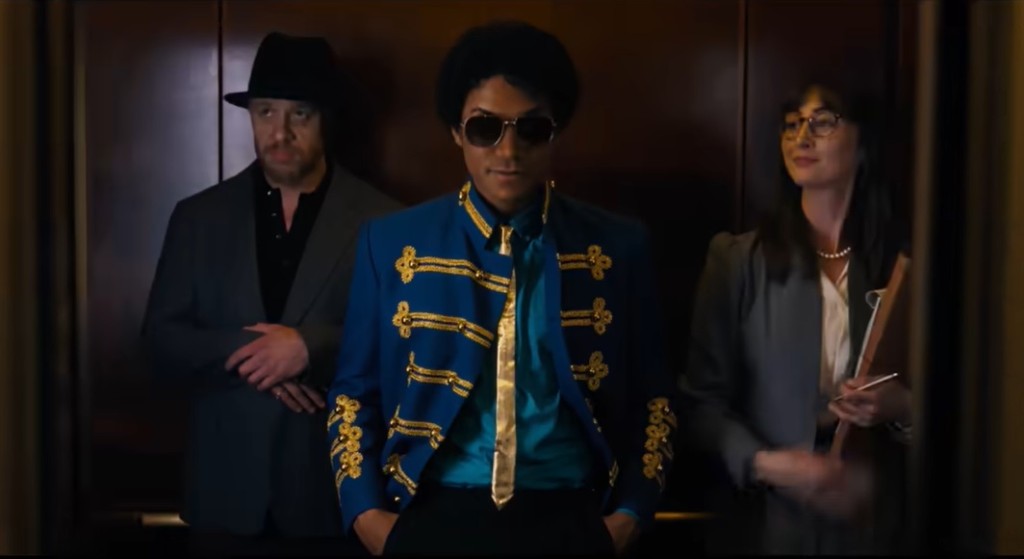 MJ侄仔Jaafar Jackson神還原MJ多個造型。 MJ侄仔Jaafar Jackson神還原MJ多個造型。