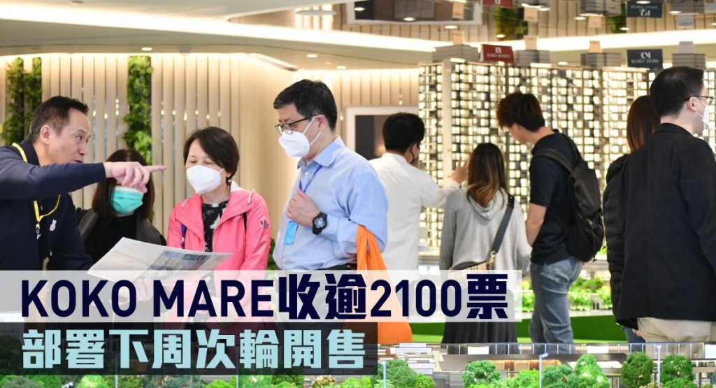 KOKO MARE暫收逾2100票。