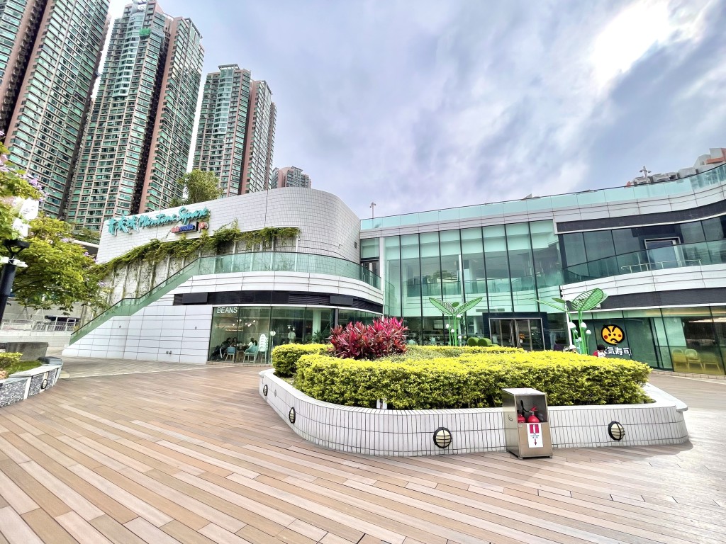 邓智辉指商场除增设50000平方尺的平台及空中花园，为市民提供舒适的绿化休憩空间。陈浩元摄