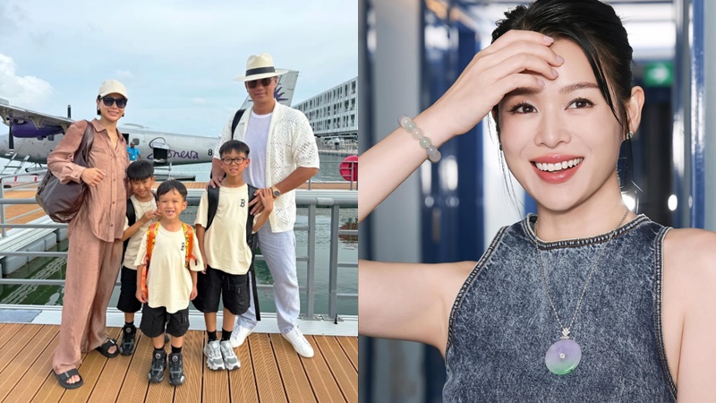 胡杏兒老公晒「床照」疑洩喜訊 旅行穿鬆身衫難掩微凸小腹 網民：有了小寶寶？