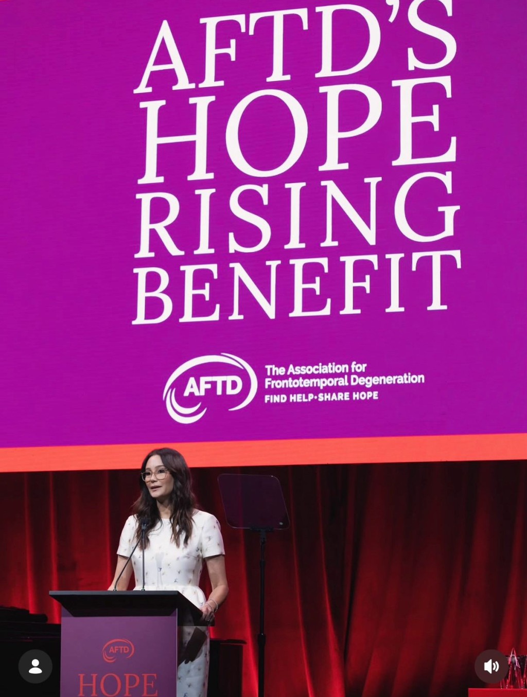 Emma日前出席宣布成立基金會，支援失智症群體。