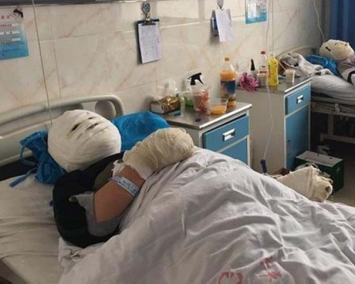 氫氣球一旦爆炸，可能帶來極為嚴重的後果。(網圖)